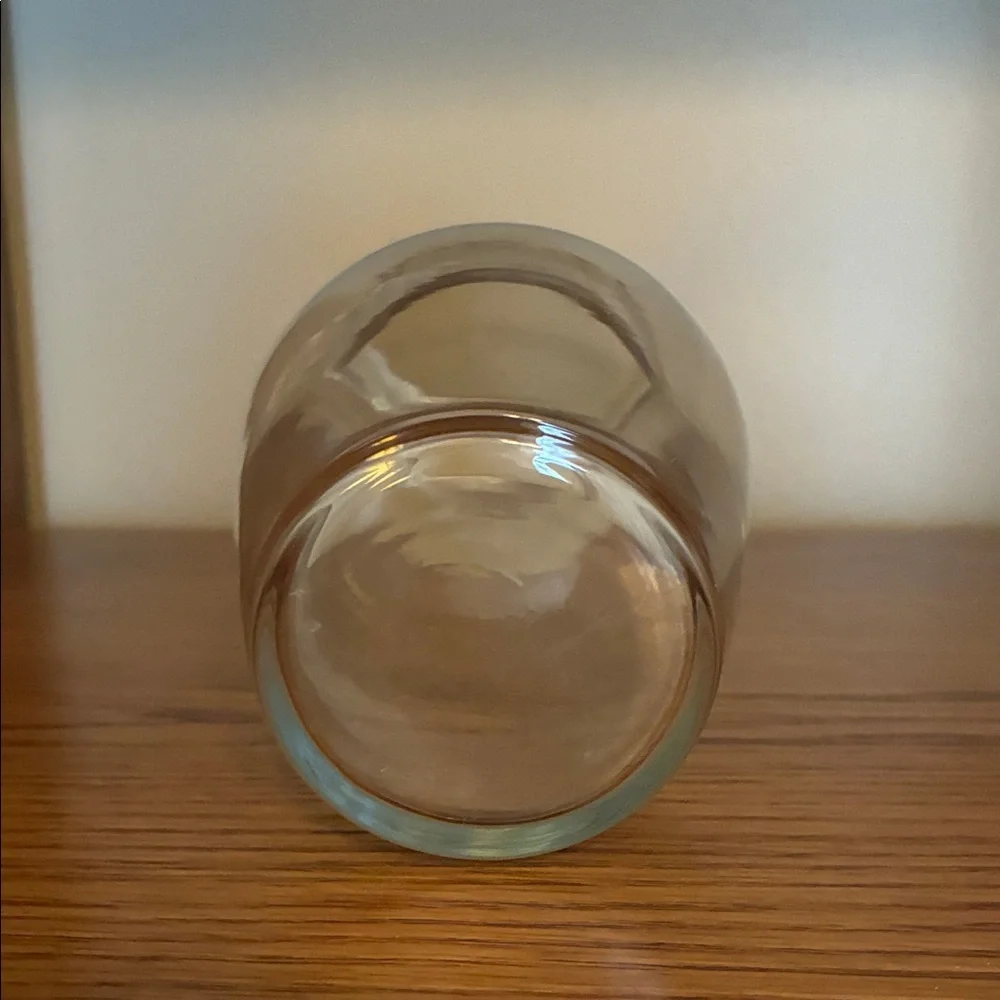 Clear Glass Decorative Vase - Clear